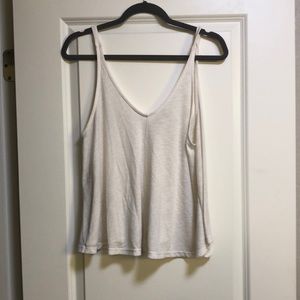 Free people size small flowy white tank